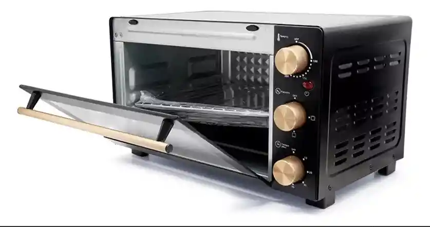 Horno De Mesa Eléctrico Home Elements Cobre Heht-21 21l Negro 120v