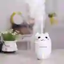 Humidificador De Gato 3 En 1- Ventilador Y Luz Nocturna