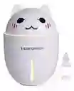 Humidificador De Gato 3 En 1- Ventilador Y Luz Nocturna