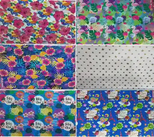 Papel Regalo Para Mujer - Pliego