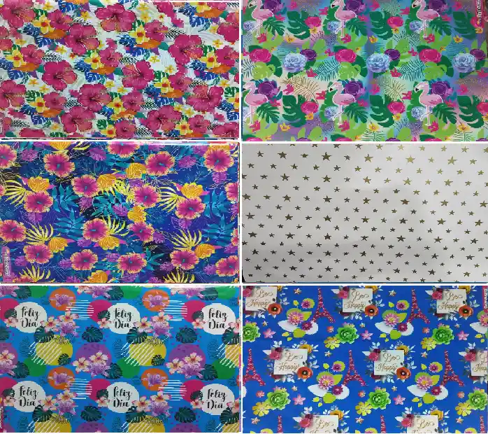 Papel Regalo Para Mujer - Pliego