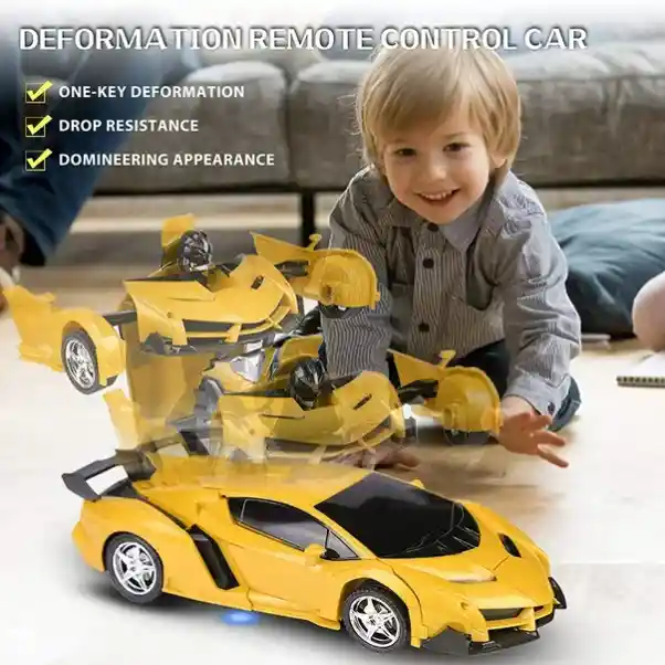 Carro Transformer Sensor Control Remoto