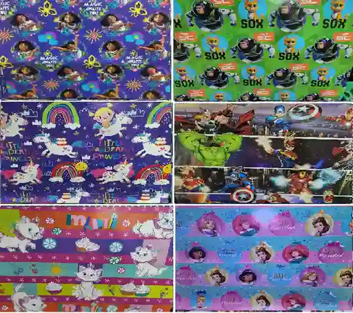Papel Regalo Infantil, Pliego