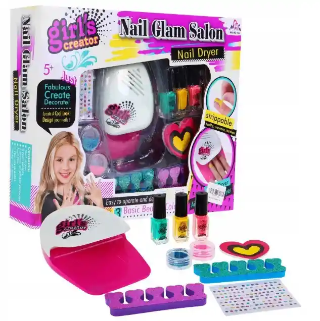 Set Manicure Uñas Niñas