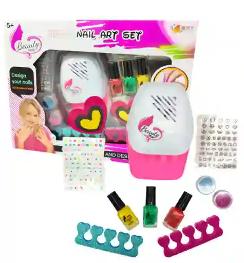 Set Manicure Uñas Niñas