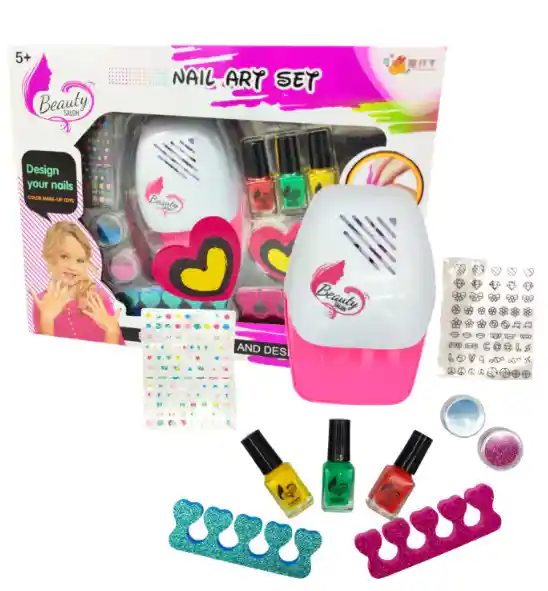 Set Manicure Uñas Niñas