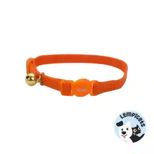 Coastal Collar Gato Safe Naranja