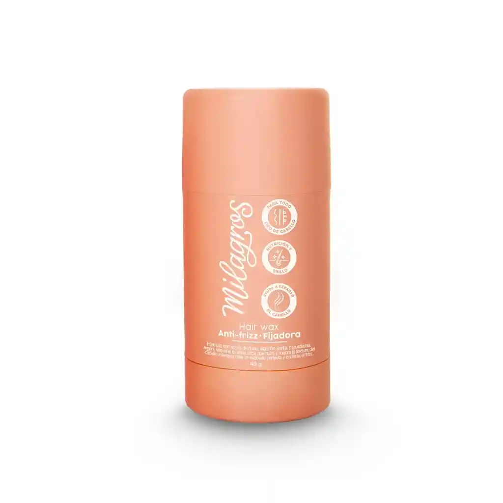 Hair Wax Stick Cera En Barra Para El Cabello Milagros X49g