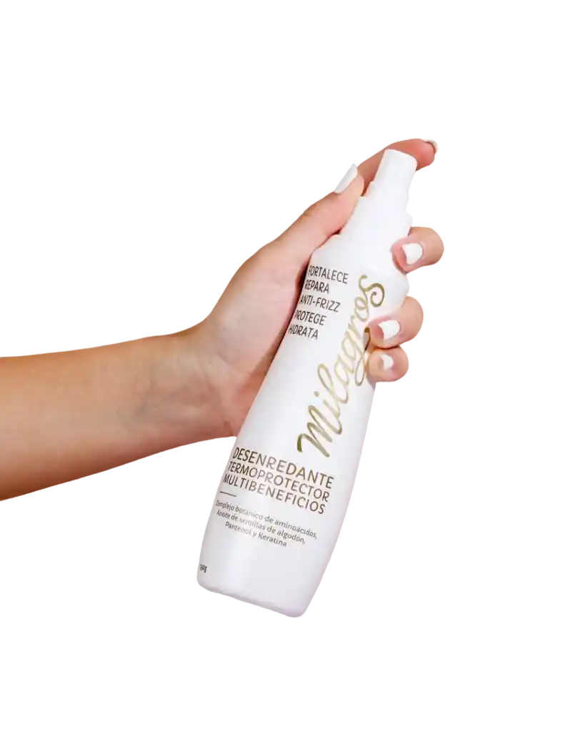 Deseredante Termoprotector Multibeneficios Gold Milagros X250g