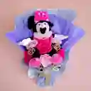 Ramo De Rosas Minnie Con Chocolates