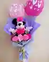 Ramo De Rosas Minnie Con Chocolates