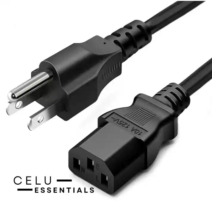 Cable De Poder 1m Alimentación Pc