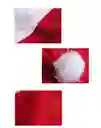 Gorro Santa Claus, Gorro Navideño En Peluche De Papa Noel Rojo Con Blanco Diseño Led, Suave Sombrero De Navidad, Fiesta De Navidad De Año Nuevo