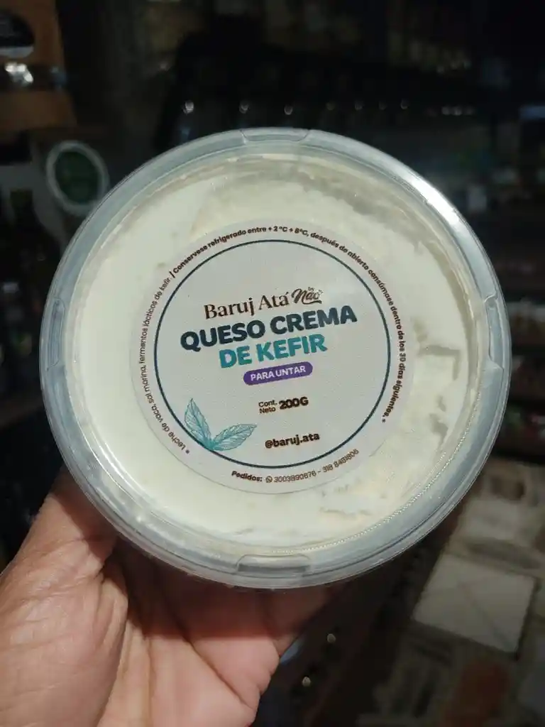 Queso Crema De Kefir X 200gr Baruj Ata