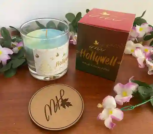 Vela Aromática De Canela De Cera De Palma