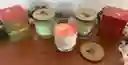 Vela Aromática De Canela De Cera De Palma
