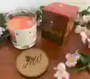 Vela Aromática De Cafe De Cera De Palma