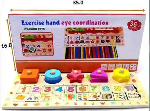 Tabla Encajable De Coordinacion Matematica