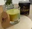 Vela Aromática De Limón De Cera De Palma