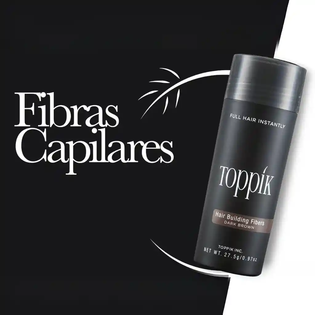 Toppik Fibras Capilares Castaño Oscuro 27.5 Gr