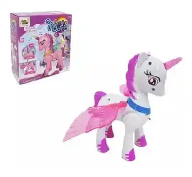 Unicornio Magico Con Sonido Y Luz Pony