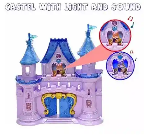 Castillo De Muñecas Luces Y Sonidos