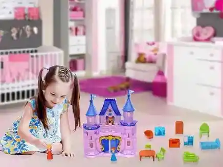 Castillo De Muñecas Luces Y Sonidos