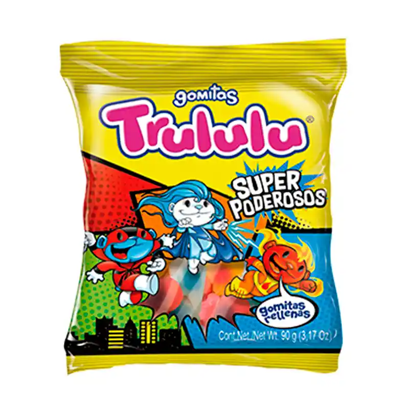 Gomitas Trululu Super Poderosos Rellena