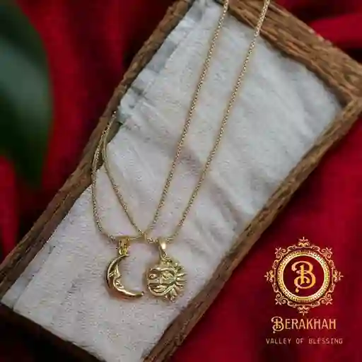 Set De Collares Luz Del Día Y Noche