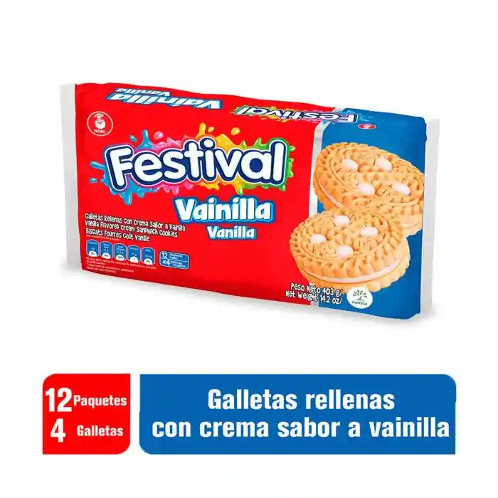 Galletas Festival Vainilla