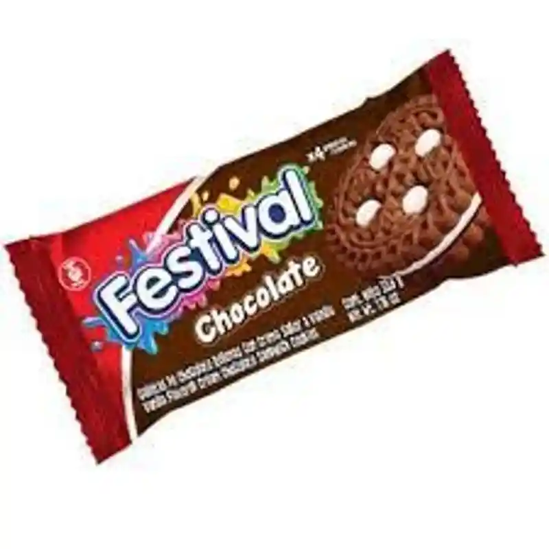 Galleta Festiva De Chocolate