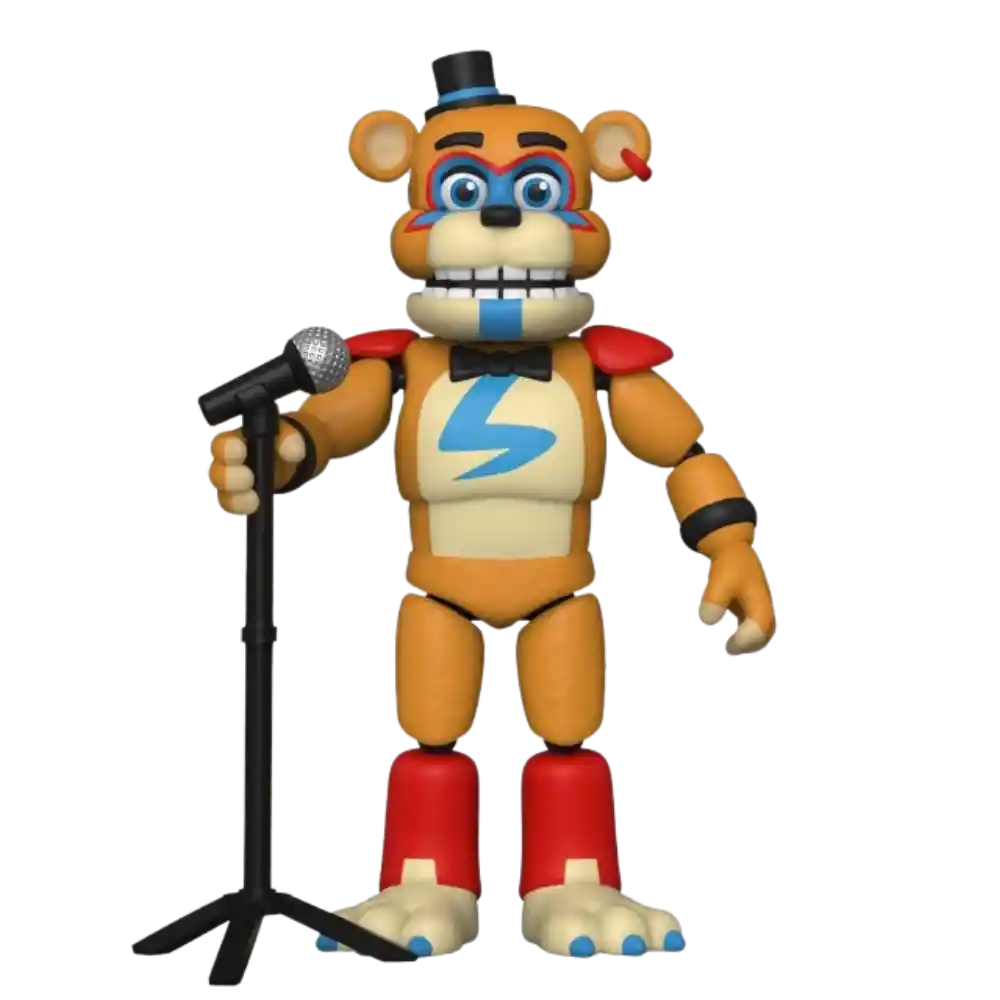 Glamrock Freddy Funko Action Figure Five Nights At Freddys Security Breach