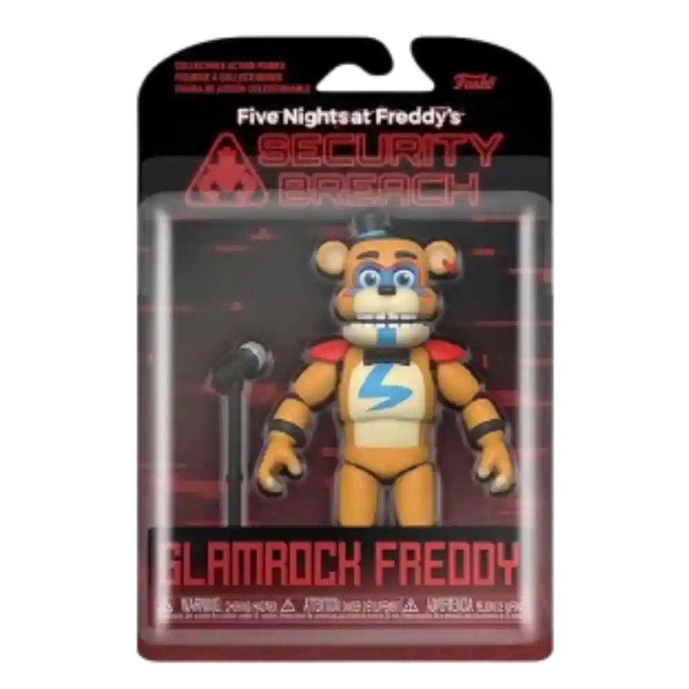 Glamrock Freddy Funko Action Figure Five Nights At Freddys Security Breach