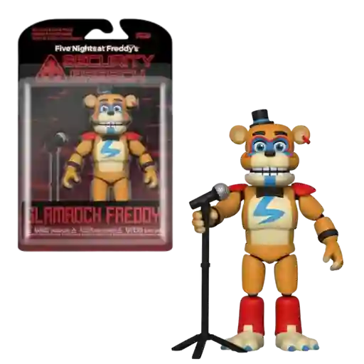 Glamrock Freddy Funko Action Figure Five Nights At Freddys Security Breach