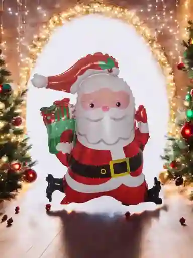 Globo Metalizado Navidad Papá Noel (grande)