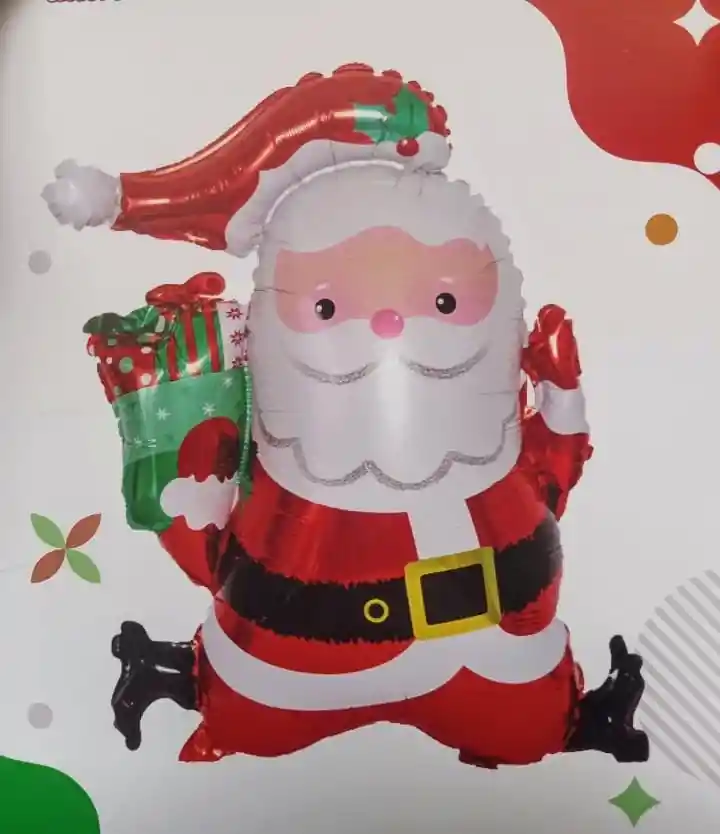 Globo Metalizado Navidad Papá Noel (grande)