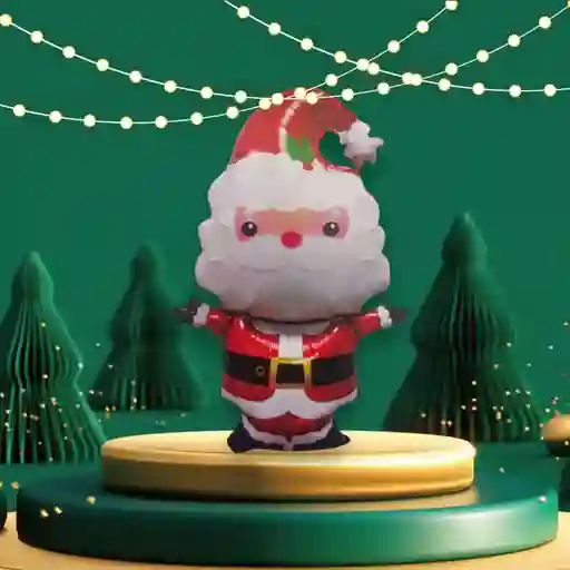 Globo Metalizado Navidad Papá Noel (grande)