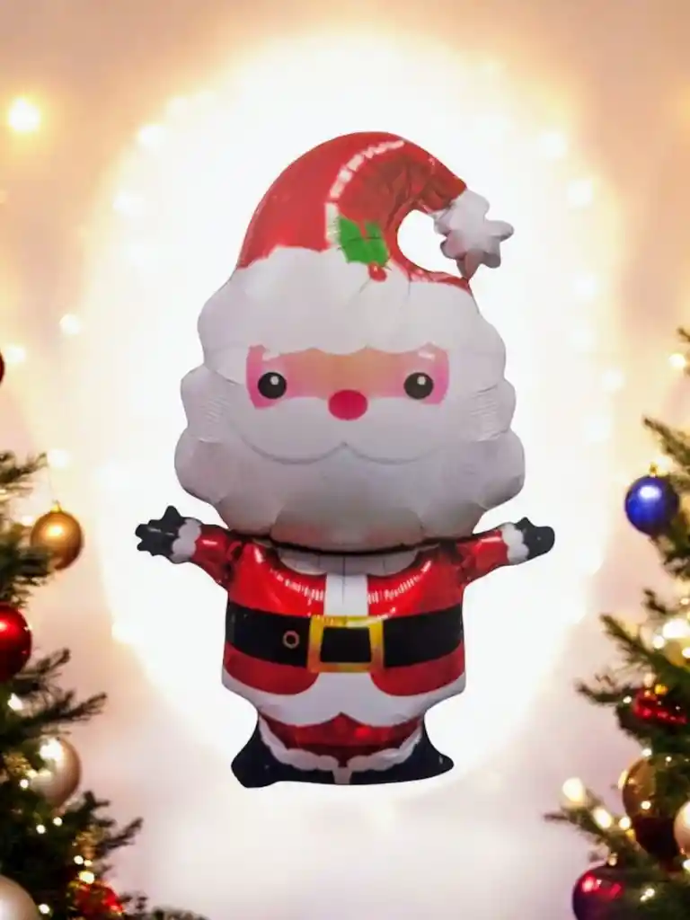 Globo Metalizado Papá Noel (grande)