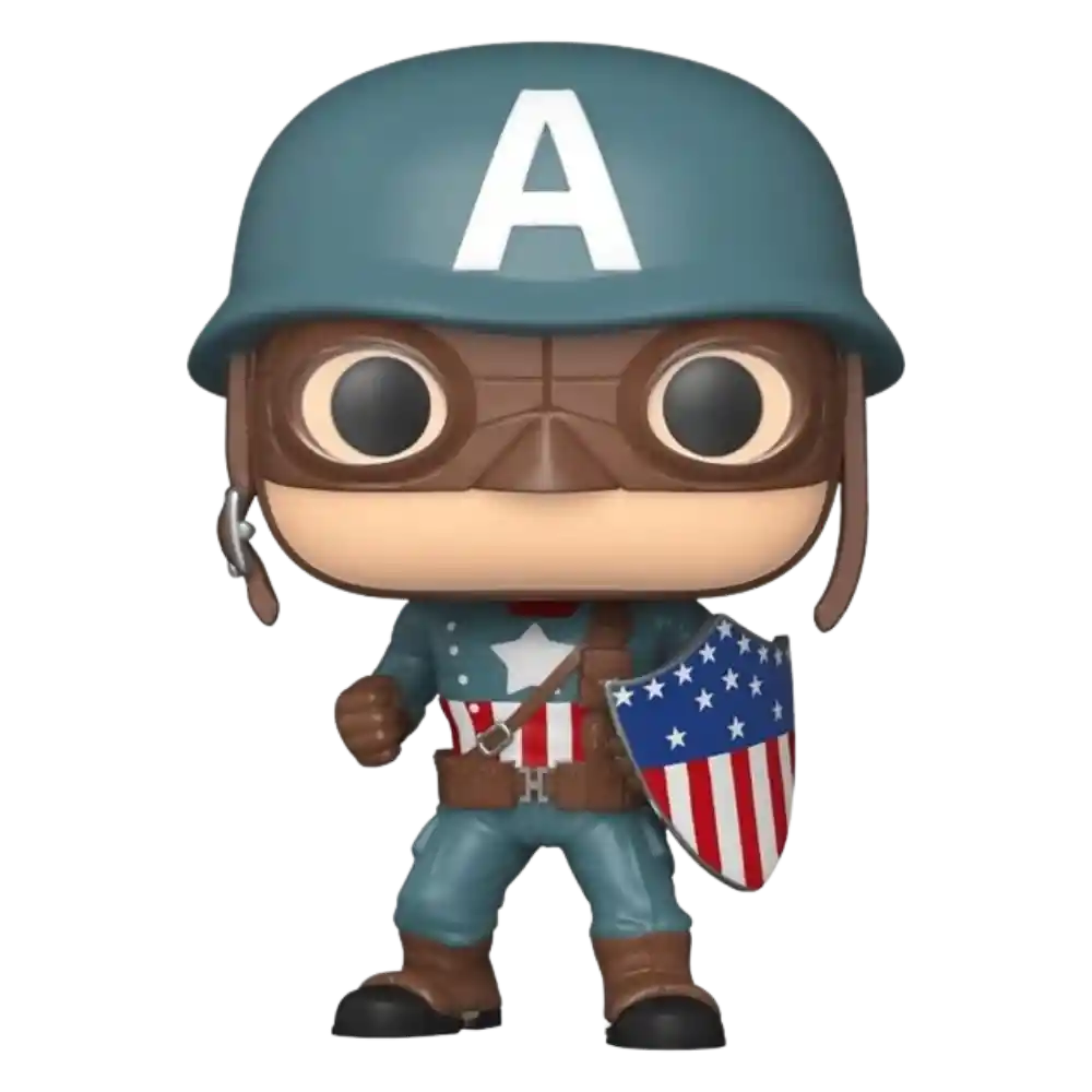 Wwii Ultimates Captain America Funko Pop Marvel 821 Collector Corps