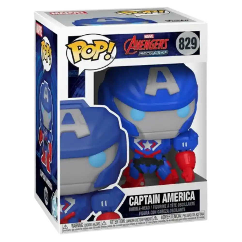 Captain America Funko Pop Mech Strike 829