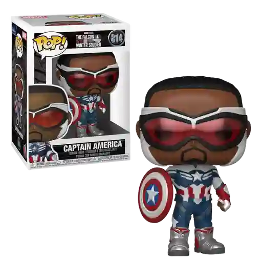 Captain America Funko Pop The Falcon And The Winter Soldier 814