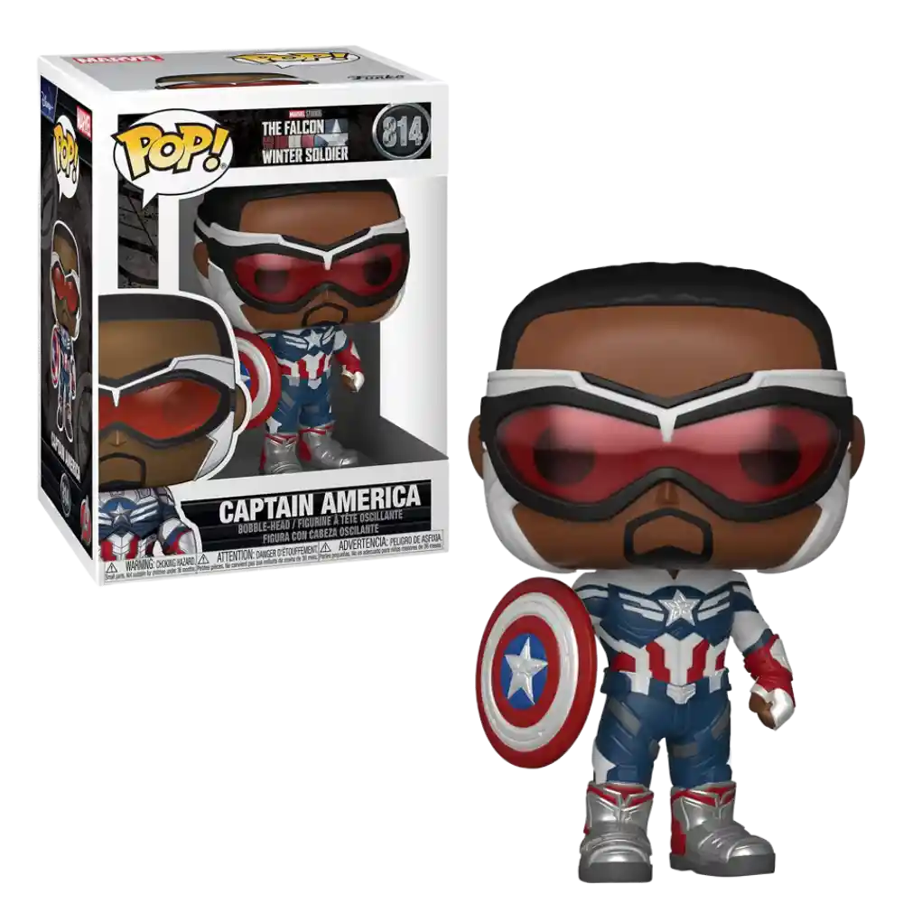 Captain America Funko Pop The Falcon And The Winter Soldier 814