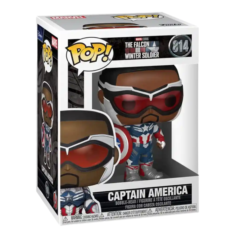 Captain America Funko Pop The Falcon And The Winter Soldier 814