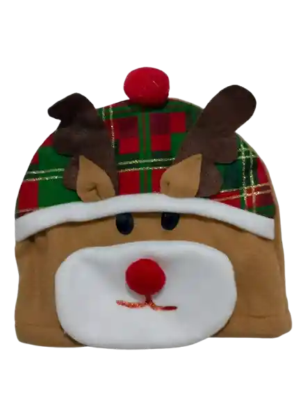 Gorros Navideños Tipo Reno