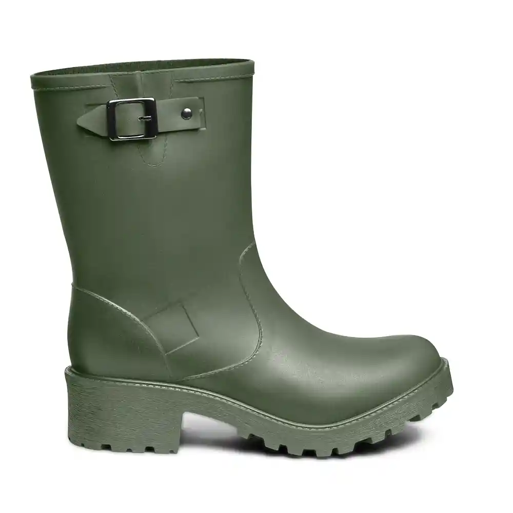 Botas Impermeables Para Mujer Talla 36 Verde Michelle
