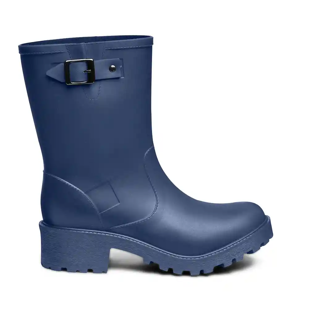 Botas Impermeables Para Mujer Talla 37 Azul Michelle