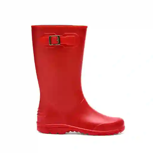 Botas Impermeables Para Mujer Talla 35 Rojo Ginna