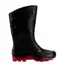 Botas Impermeables Motociclismo Talla 37 Rojo Motodakar