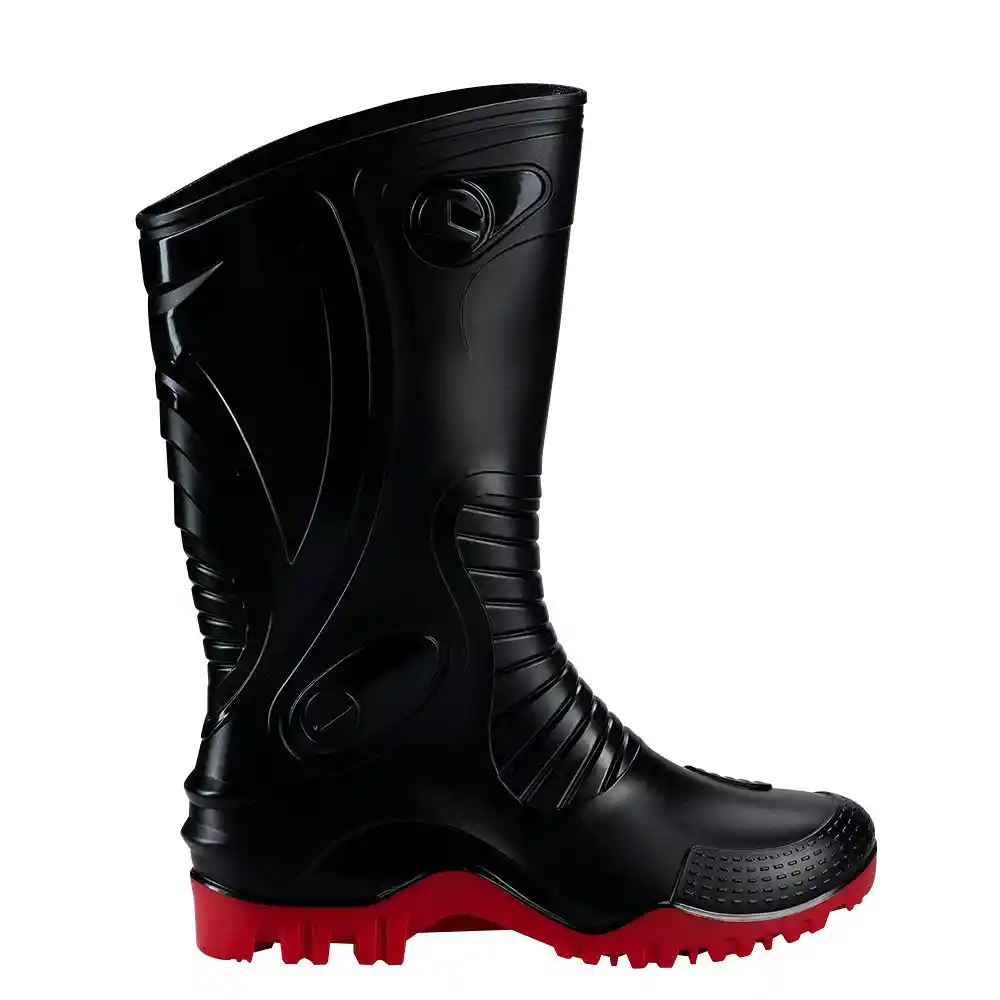 Botas Impermeables Motociclismo Talla 37 Rojo Motodakar