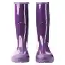 Botas Impermeables Talla 40 Fucsia Carina